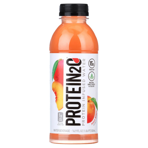 Protein2o Peach Mango Protein Infused Sports Drink, 500ml Protein2o