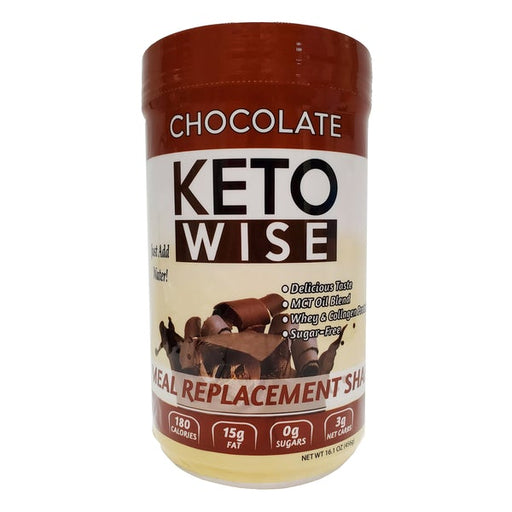 Keto Wise Chocolate Meal Replacement Shake, 456g