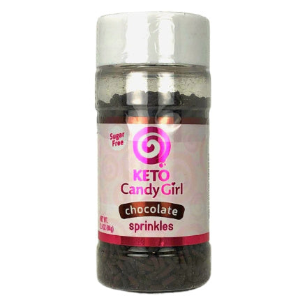 Keto Candy Girl Chocolate Sprinkles, 84g Keto Candy Girl