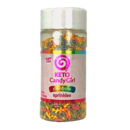 Keto Candy Girl Rainbow Sprinkles, 84g