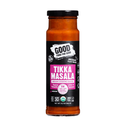 Good Food For Good Organic Tikka Masala Sauce, 250mL Good Food for Good