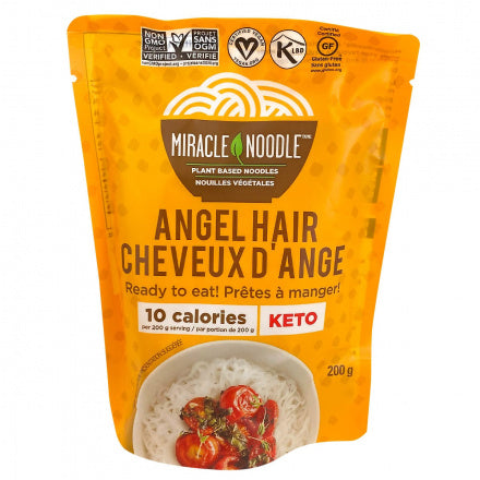 Miracle Noodle Angel Hair Noodles, 200g Miracle Noodle