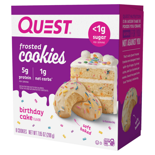 Quest Nutrition Frosted Cookies Birthday Cake, 200g