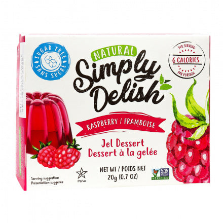 Simply Delish Raspberry Jel Dessert, 20g