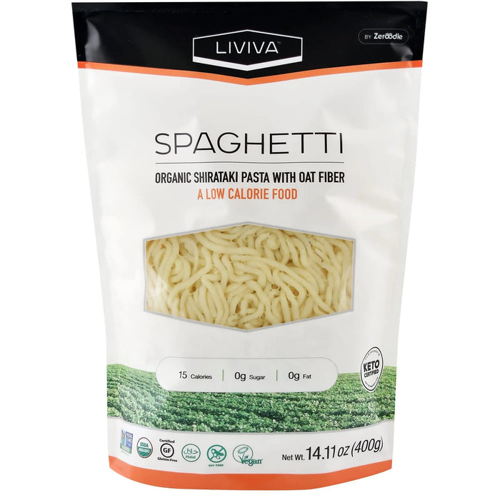 Organic Shirataki Spaghetti with Oat Fibre, 400g (4711793787012)
