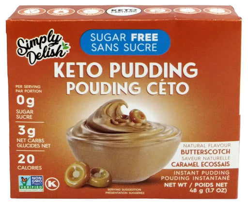 Simply Delish Butterscotch Pudding, 48g Simply Delish