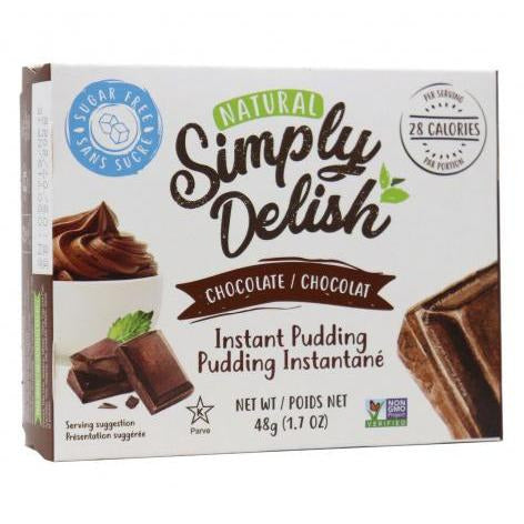 Simply Delish Chocolate Pudding, 48g