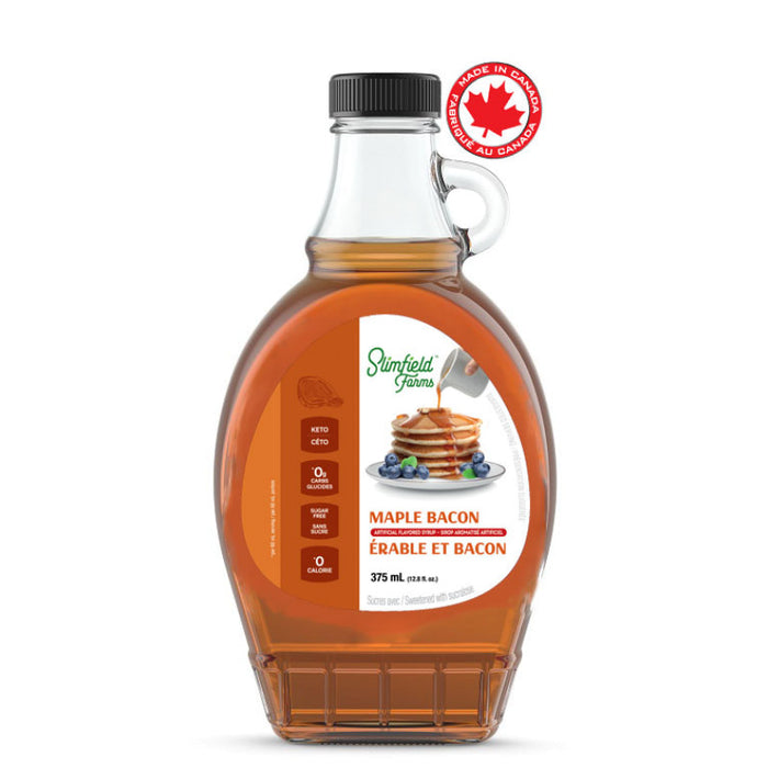 Slimfield Farms Maple Bacon Syrup, 375ml