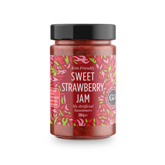 Good Good Sweet Strawberry Jam, 330g