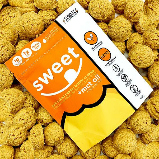 Sweet Nutrition Soft Baked Peanut Butter Cookies, 68g