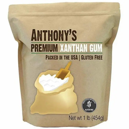 a bag og Anthony's Goods Xanthan Gum, 454g.
